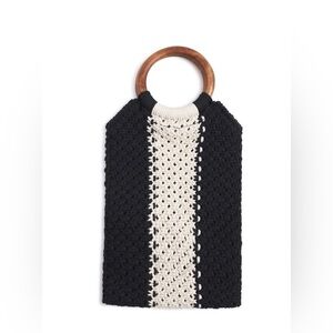 🖤 GREAT GIFT!  Designer mini macrame bag - BRAND NEW! NWT